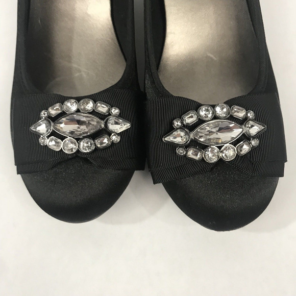 American Eagle Womens Size 2 Black Slip On High He - Picture 3 of 6